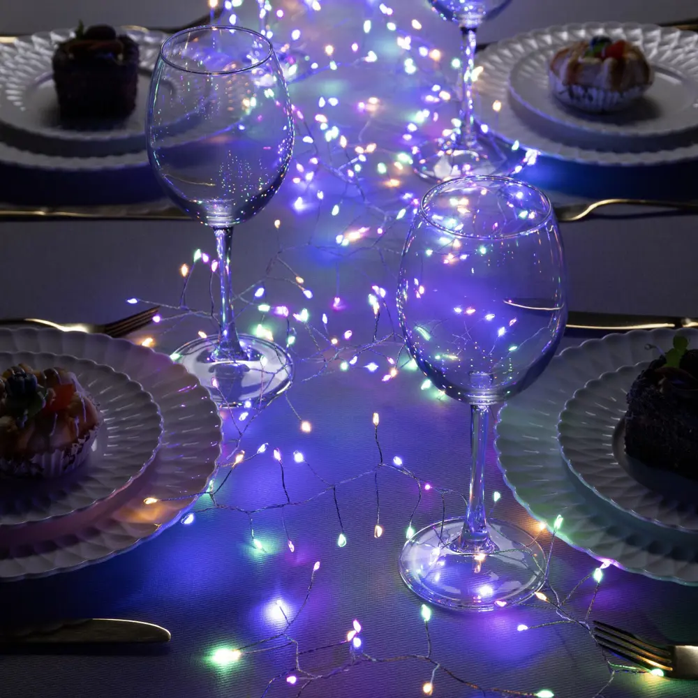 Фото Электрогирлянда комнатная Luazon lighting 5198404 роса 6 м 480 ламп прозрачный 1 режим работы Фото Электрогирлянда комнатная Luazon lighting 5198404 роса 6 м 480 ламп прозрачный 1 режим работы