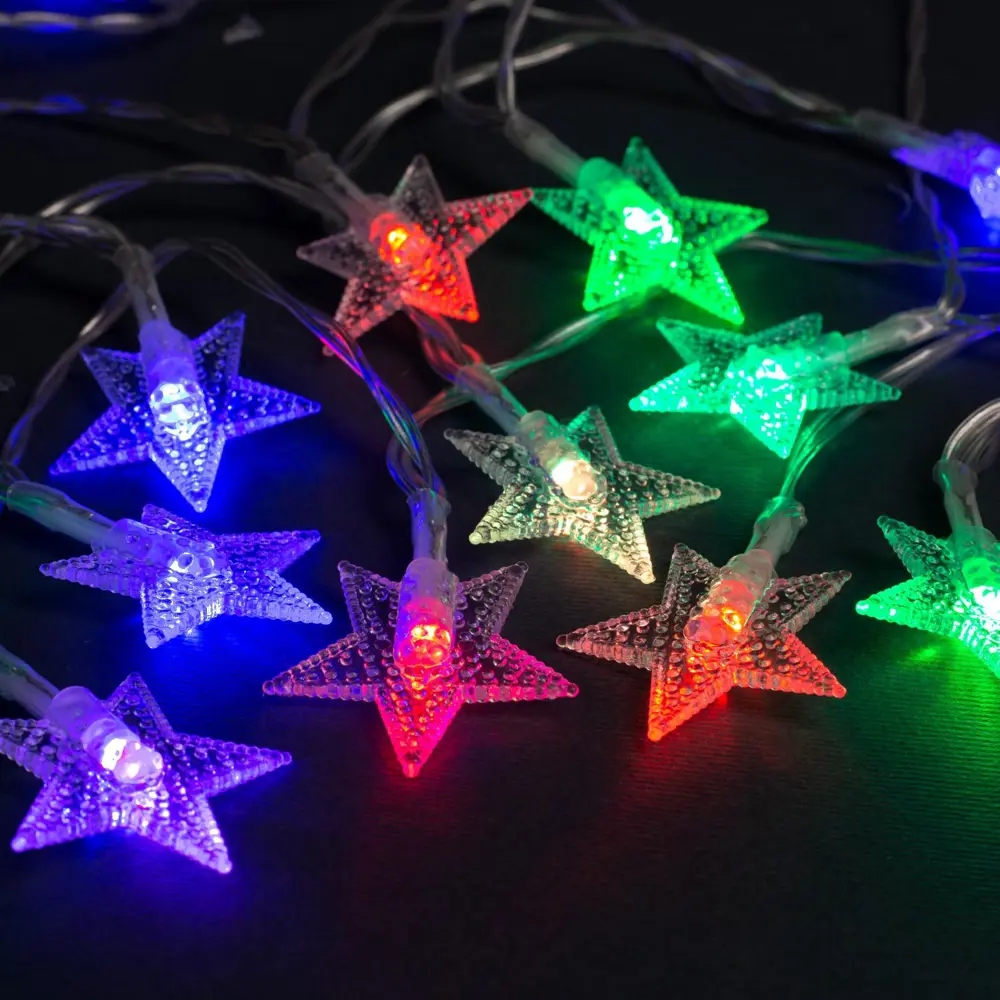 Фото 2 Электрогирлянда комнатная Luazon lighting 806825 нить 3 м 20 ламп прозрачный 1 режим работы Фото 2 Электрогирлянда комнатная Luazon lighting 806825 нить 3 м 20 ламп прозрачный 1 режим работы