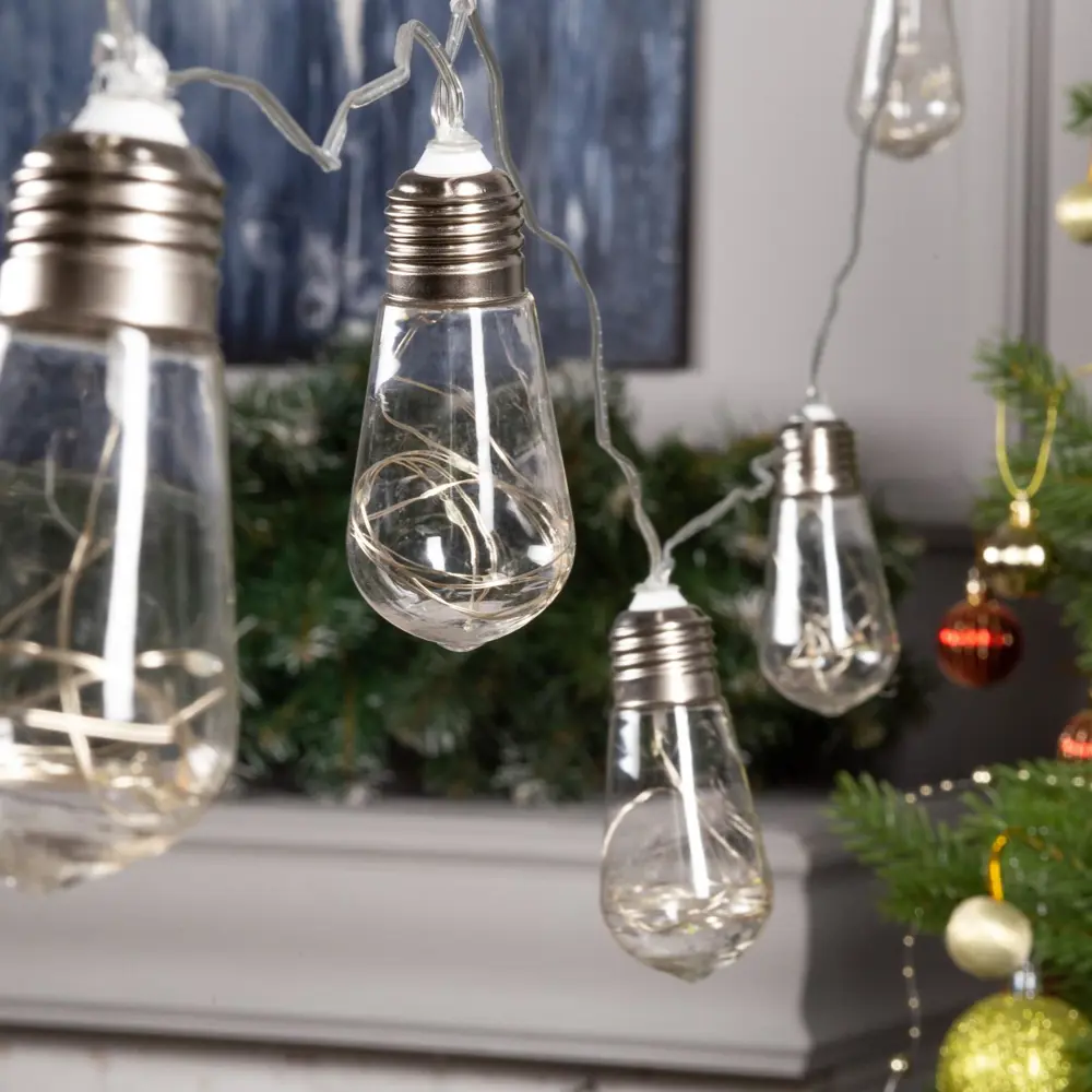 Фото 2 Электрогирлянда комнатная Luazon lighting 6929846 нить 3 м 80 ламп прозрачный 1 режим работы Фото 2 Электрогирлянда комнатная Luazon lighting 6929846 нить 3 м 80 ламп прозрачный 1 режим работы