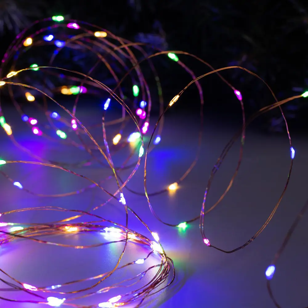 Фото 7 Электрогирлянда комнатная Luazon lighting 5198362 нить 10 м 100 ламп прозрачный 1 режим работы Фото 7 Электрогирлянда комнатная Luazon lighting 5198362 нить 10 м 100 ламп прозрачный 1 режим работы