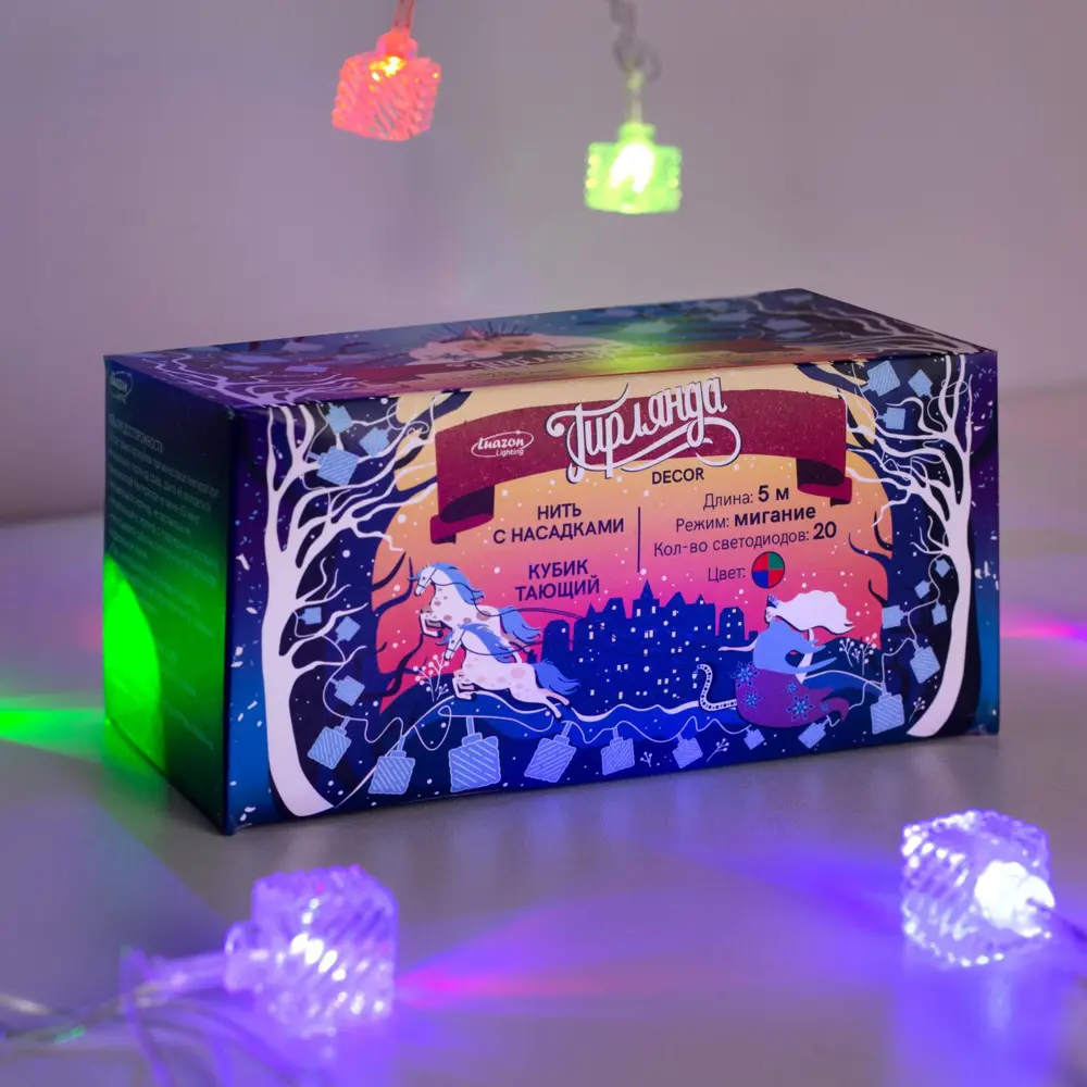 Фото 7 Электрогирлянда комнатная Luazon lighting 1080395 нить 5 м 20 ламп прозрачный 1 режим работы Фото 7 Электрогирлянда комнатная Luazon lighting 1080395 нить 5 м 20 ламп прозрачный 1 режим работы