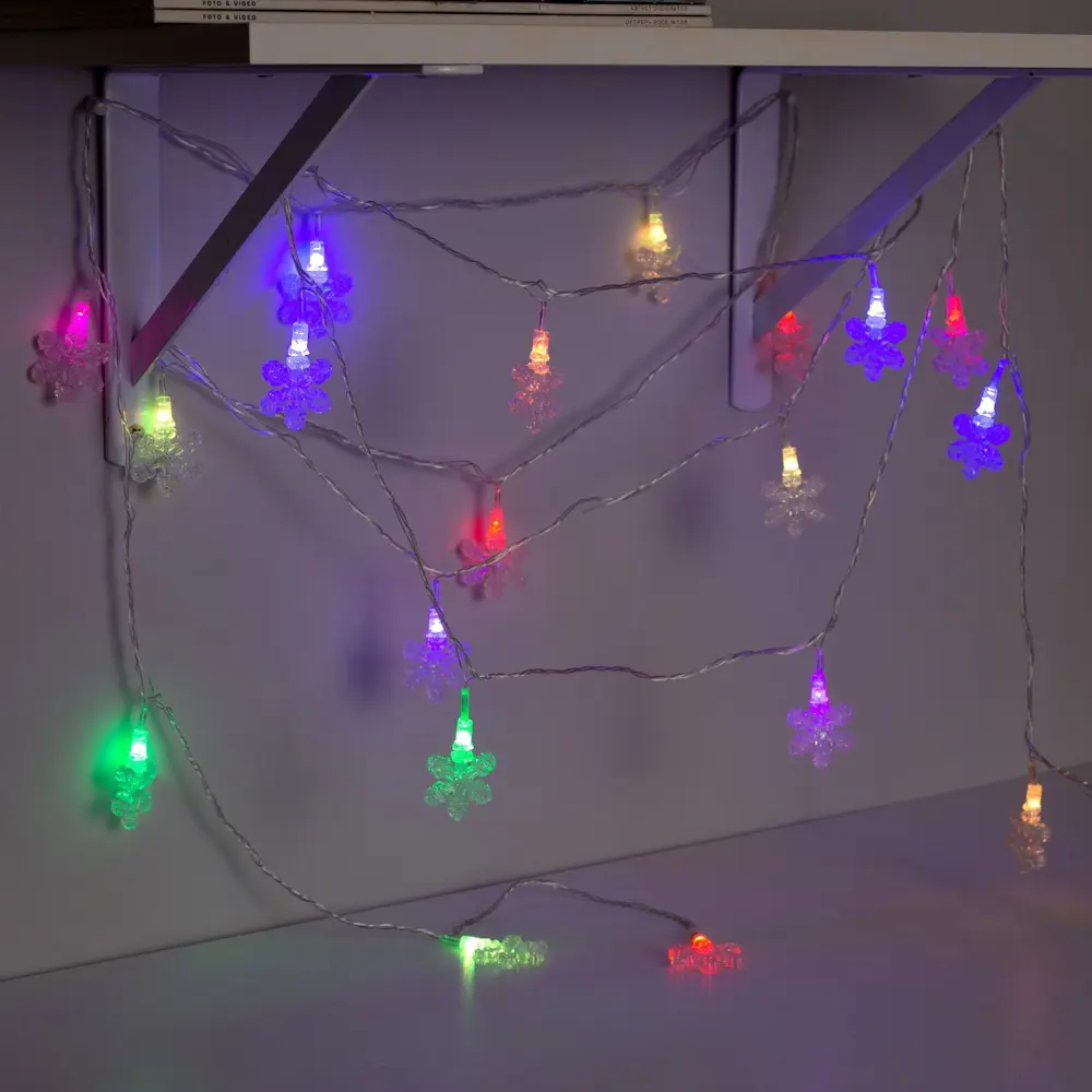 Фото 4 Электрогирлянда комнатная Luazon lighting 1080401 нить 5 м 20 ламп прозрачный 1 режим работы Фото 4 Электрогирлянда комнатная Luazon lighting 1080401 нить 5 м 20 ламп прозрачный 1 режим работы