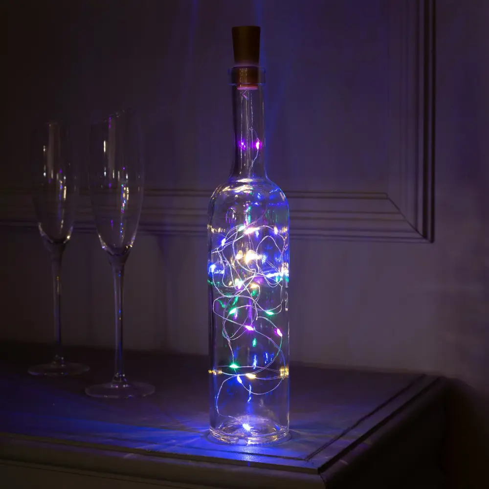 Фото Электрогирлянда комнатная Luazon lighting 2433908 роса 2 м 20 ламп прозрачный 1 режим работы Фото Электрогирлянда комнатная Luazon lighting 2433908 роса 2 м 20 ламп прозрачный 1 режим работы