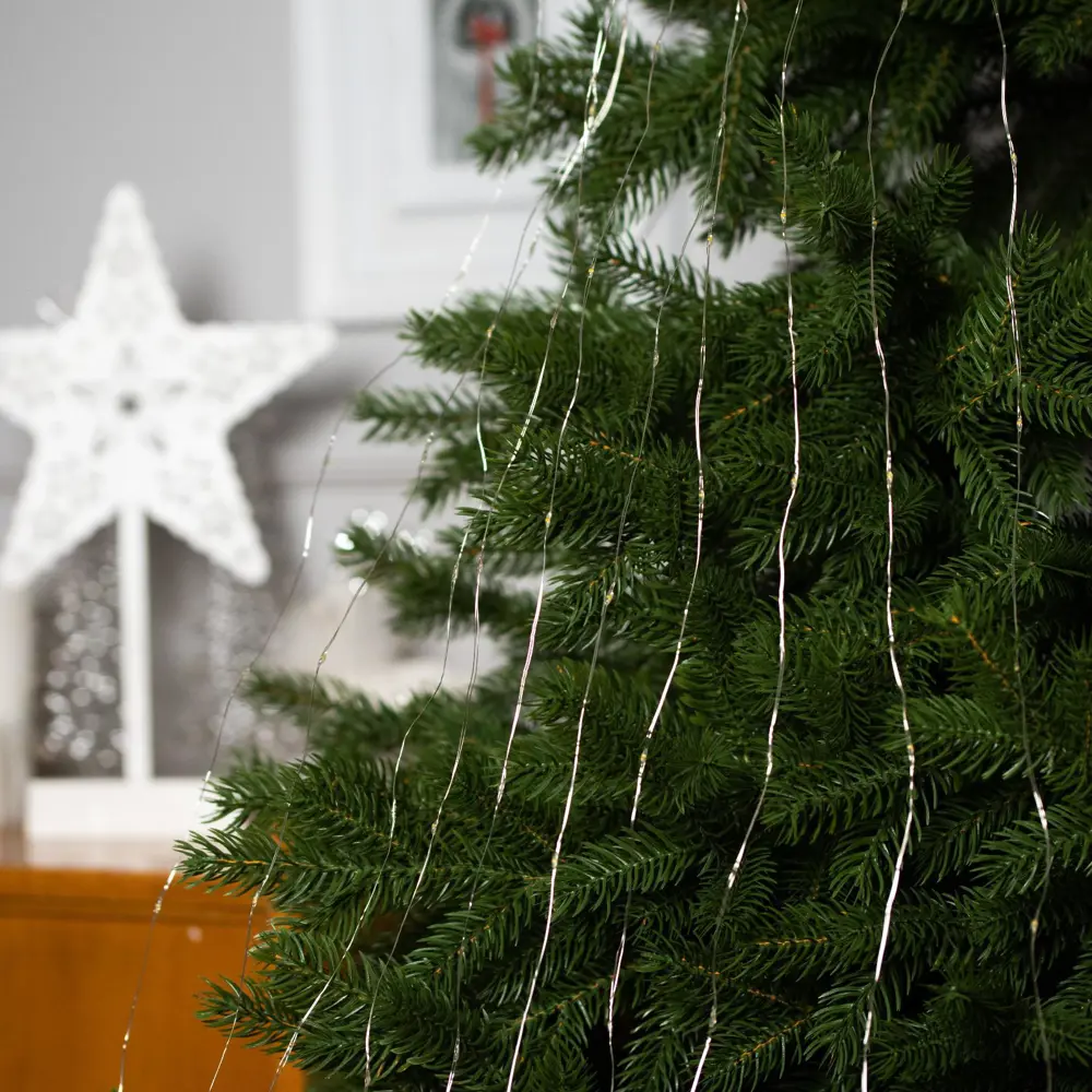 Фото 2 Электрогирлянда комнатная Luazon lighting 5206130 роса 1.5 м 150 ламп прозрачный 1 режим работы