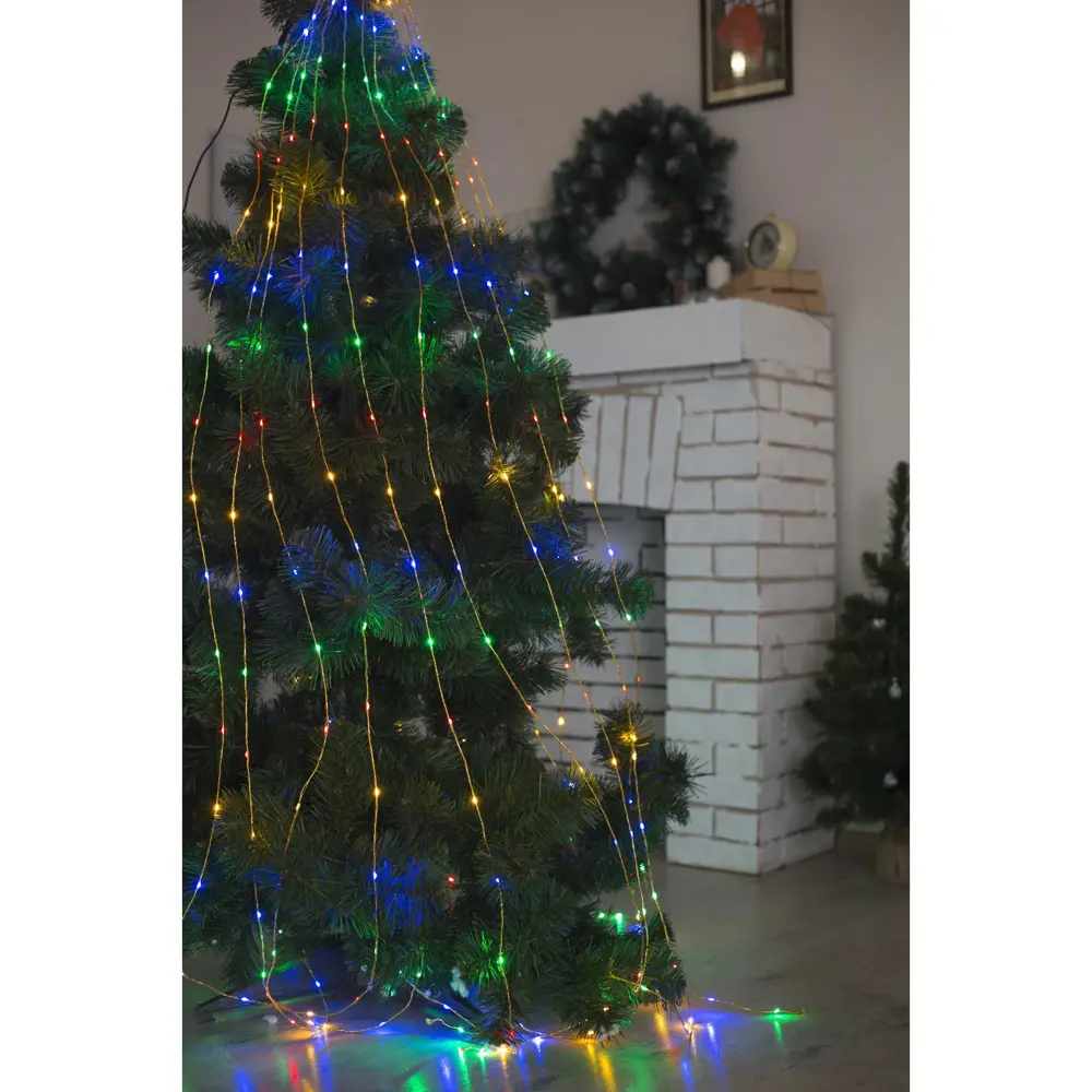 Фото 4 Электрогирлянда комнатная Luazon lighting 3659180 роса 2 м 300 ламп прозрачный 1 режим работы Фото 4 Электрогирлянда комнатная Luazon lighting 3659180 роса 2 м 300 ламп прозрачный 1 режим работы