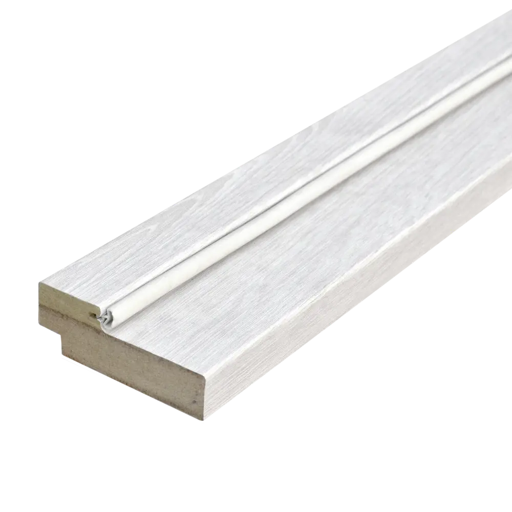 Фото Дверная коробка Лайн 207x7x2.8 см Hardflex ламинация цвет тернер белый 2.5 шт. Фото Дверная коробка Лайн 207x7x2.8 см Hardflex ламинация цвет тернер белый 2.5 шт.