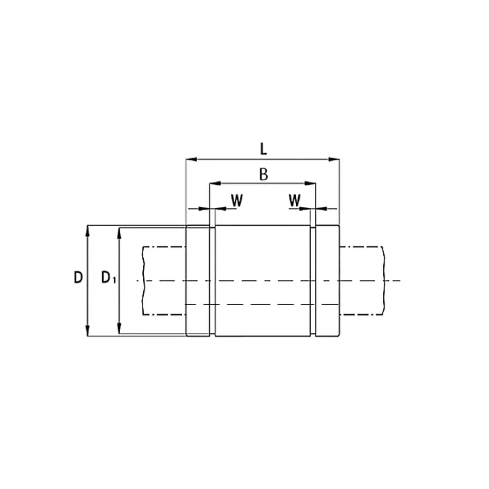 Фото 2 Линейный подшипник Iskra LME12UUAJ-ISKRA 2.20x3.20x2.20 см сталь цвет серый