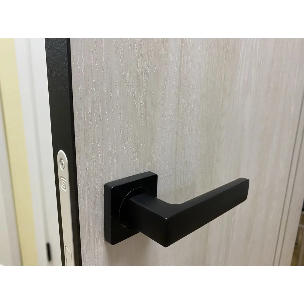 Фото 3 Дверь межкомнатная Airon Терра 1 глухая 200x60см полипропилен цвет дуб мадейра топаз без замка и петель