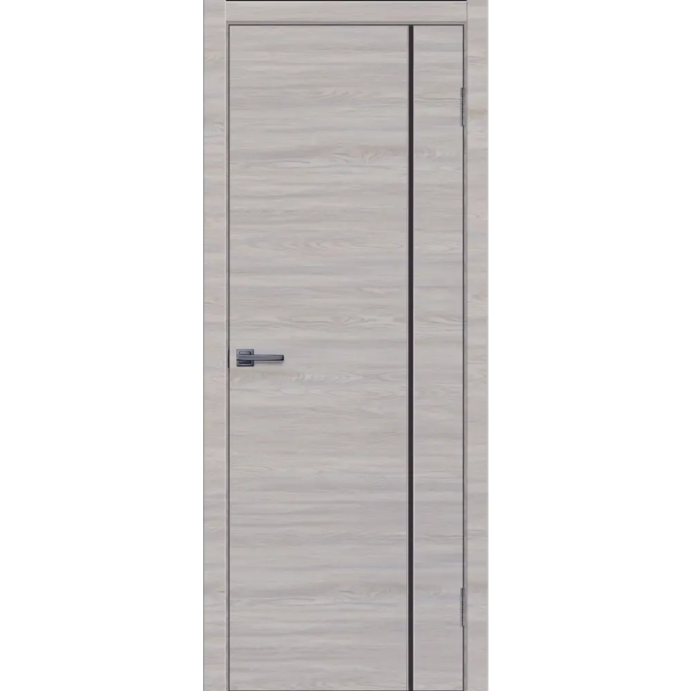 Фото Дверь межкомнатная Airon Терра 1 глухая 200x60см полипропилен цвет дуб мадейра топаз без замка и петель