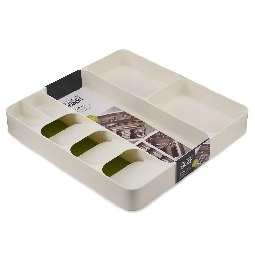 Фото 4 Органайзер Joseph Joseph DrawerStore 38.3х5.5х39.7 см полипропилен цвет белый Фото 4 Органайзер Joseph Joseph DrawerStore 38.3х5.5х39.7 см полипропилен цвет белый