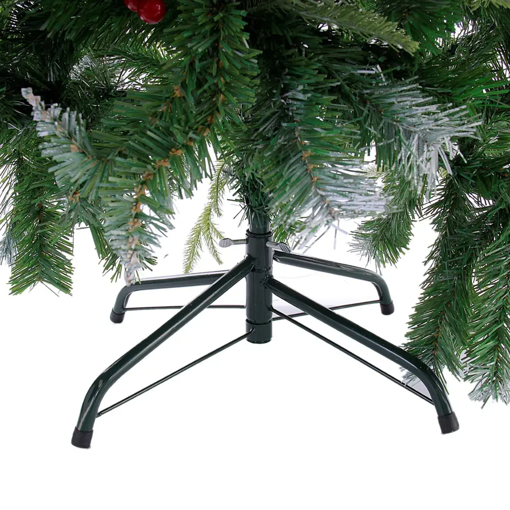 Фото 3 Ель новогодняя искусственная Зимнее волшебство 185428 Виктория заснеженная 150 см