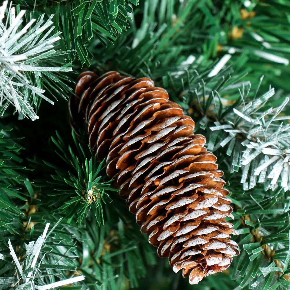 Фото 2 Ель новогодняя искусственная Зимнее волшебство Шик заснеженная 135 см Фото 2 Ель новогодняя искусственная Зимнее волшебство Шик заснеженная 135 см