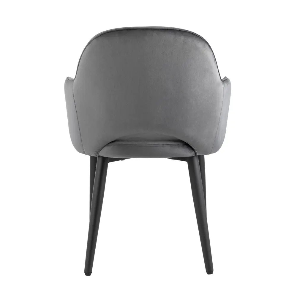Фото 2 Кухонный стул Stool Group Венера new 82x64x49 см велюр цвет темно-серый Фото 2 Кухонный стул Stool Group Венера new 82x64x49 см велюр цвет темно-серый