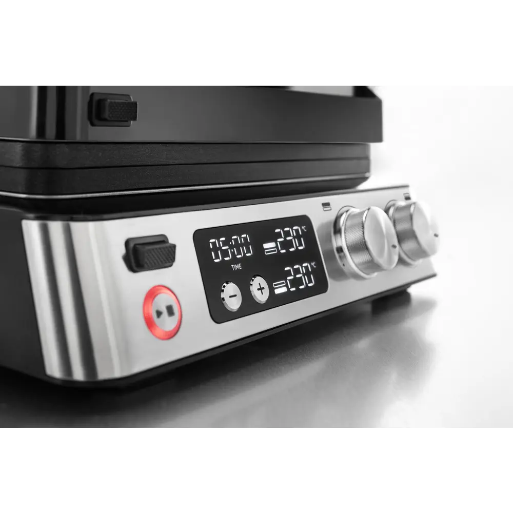 Фото 5 Гриль электрический Delonghi CGH920D 2000 Вт цвет серебристый Фото 5 Гриль электрический Delonghi CGH920D 2000 Вт цвет серебристый