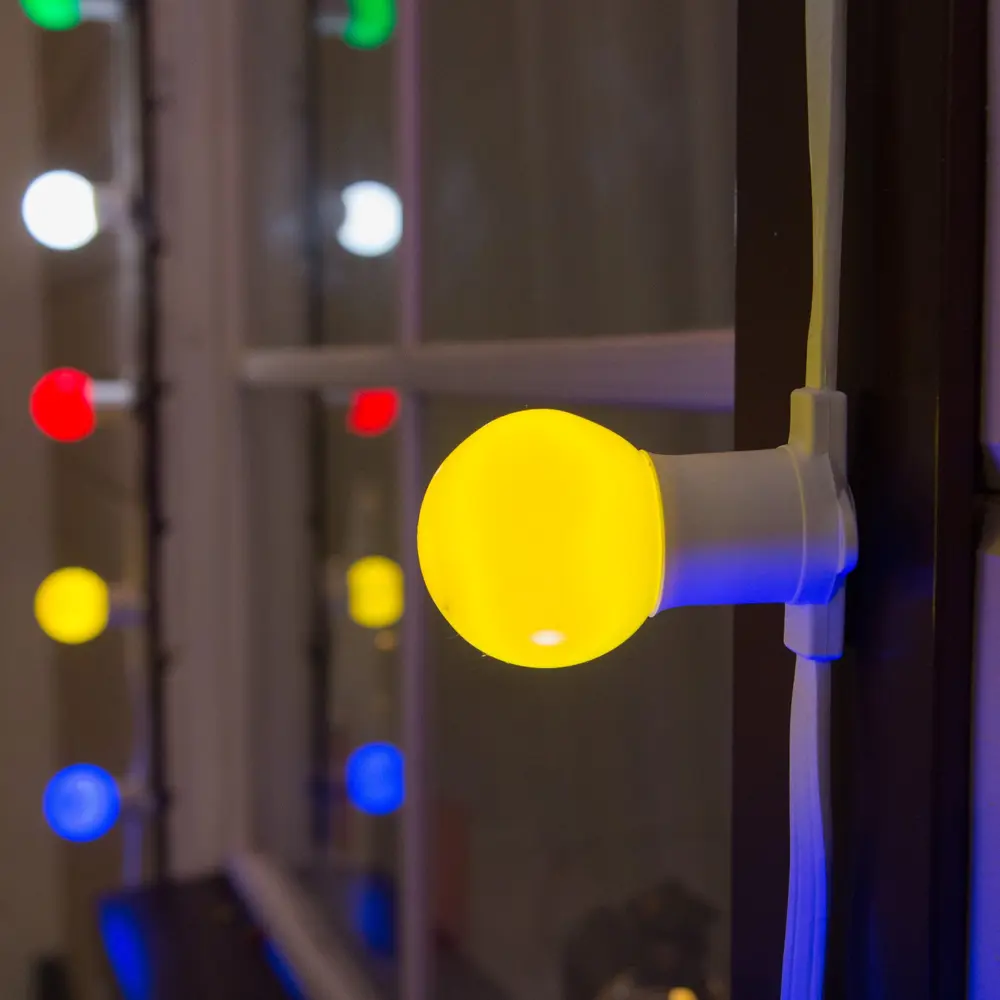 Фото 4 Электрогирлянда универсальная Luazon lighting 7859940 гирлянда под лампочки 50 м 250 ламп прозрачный 1 режим работы Фото 4 Электрогирлянда универсальная Luazon lighting 7859940 гирлянда под лампочки 50 м 250 ламп прозрачный 1 режим работы