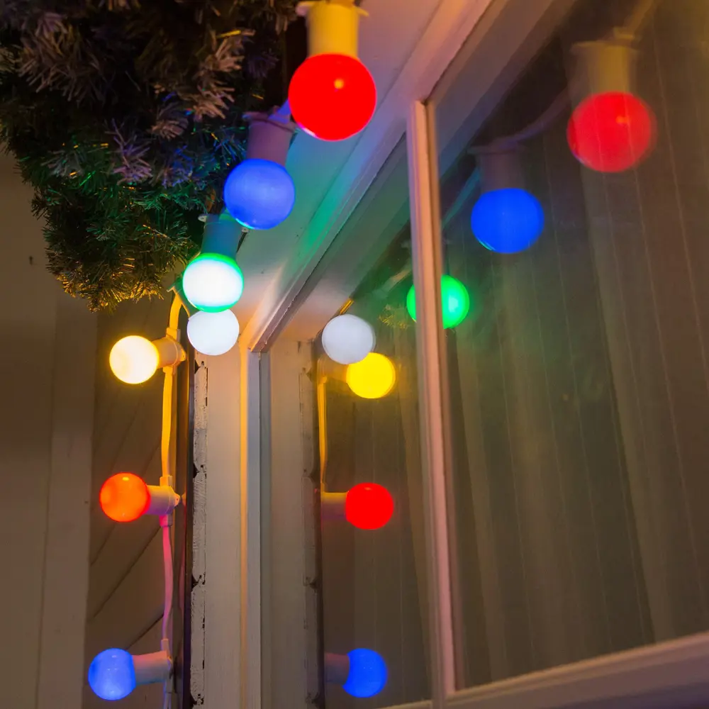 Фото 3 Электрогирлянда универсальная Luazon lighting 7859940 гирлянда под лампочки 50 м 250 ламп прозрачный 1 режим работы Фото 3 Электрогирлянда универсальная Luazon lighting 7859940 гирлянда под лампочки 50 м 250 ламп прозрачный 1 режим работы