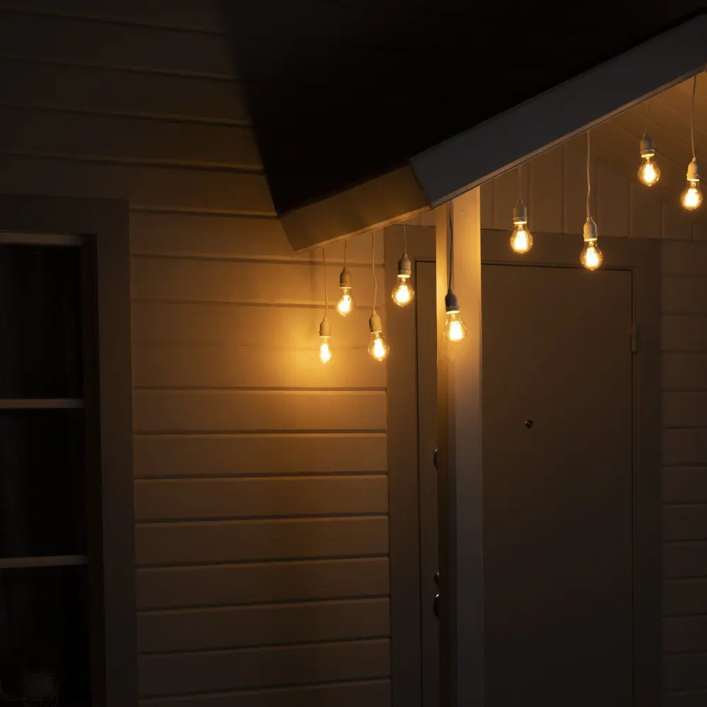 Фото 7 Электрогирлянда наружная Luazon lighting 7859952 нить 10 м 20 ламп прозрачный 1 режим работы Фото 7 Электрогирлянда наружная Luazon lighting 7859952 нить 10 м 20 ламп прозрачный 1 режим работы