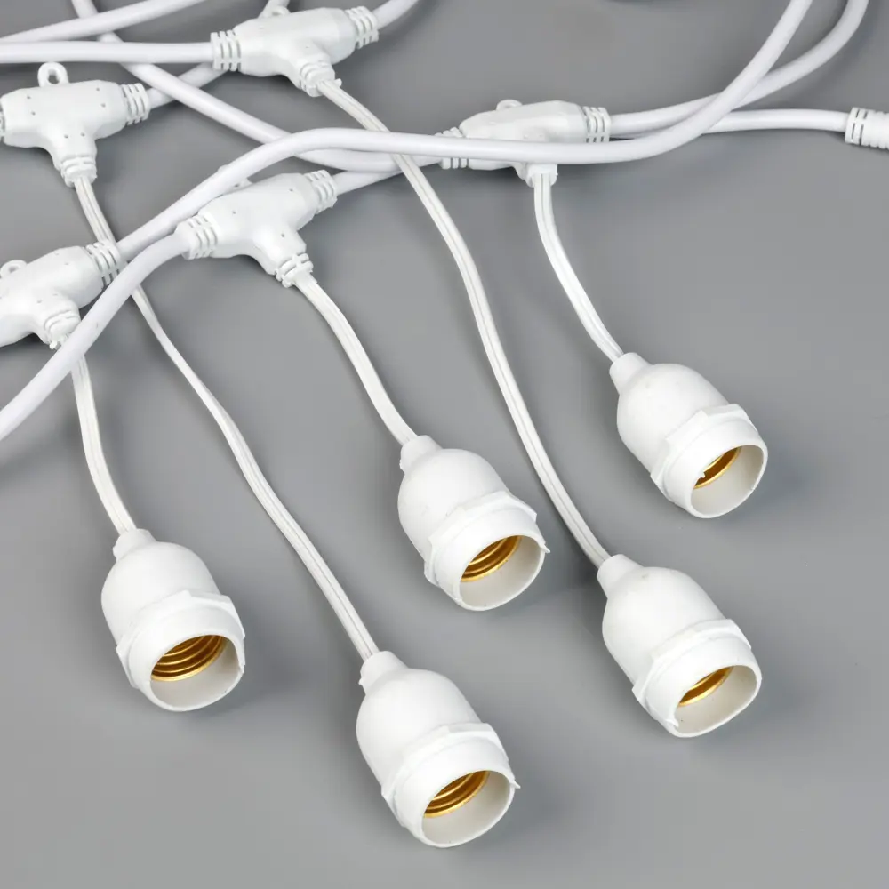 Фото 3 Электрогирлянда наружная Luazon lighting 7859952 нить 10 м 20 ламп прозрачный 1 режим работы Фото 3 Электрогирлянда наружная Luazon lighting 7859952 нить 10 м 20 ламп прозрачный 1 режим работы