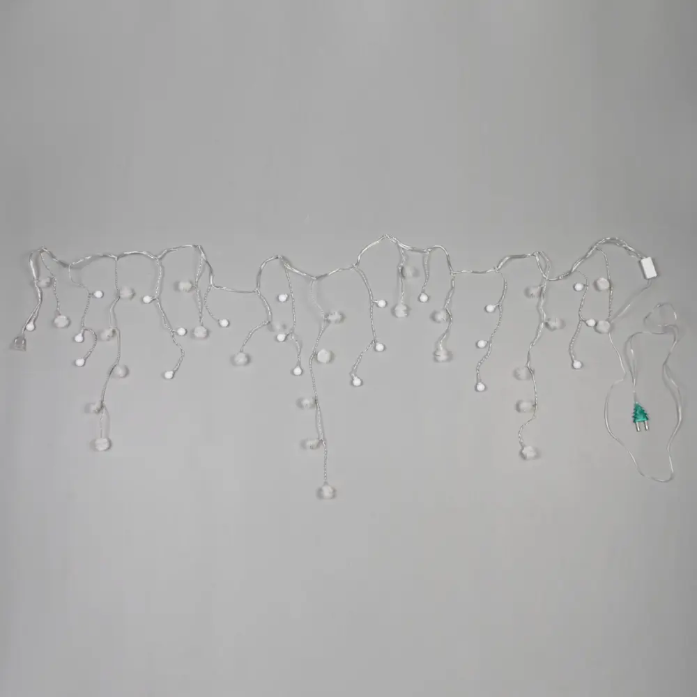 Фото 7 Электрогирлянда комнатная Luazon lighting бахрома 1.8x1.8 м 48 ламп белый 1 режим работы Фото 7 Электрогирлянда комнатная Luazon lighting бахрома 1.8x1.8 м 48 ламп белый 1 режим работы