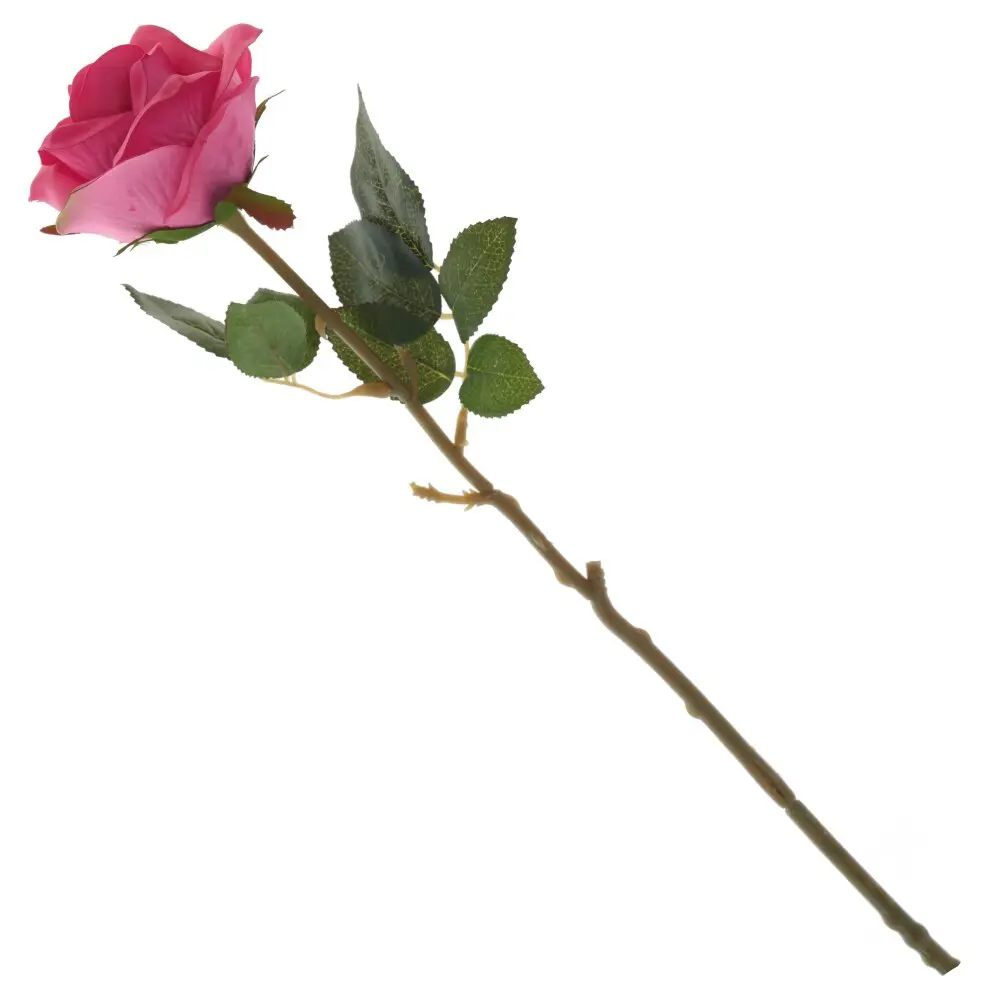 Фото 2 Цветок искусственный "Роза" 10x10x52 см 749010