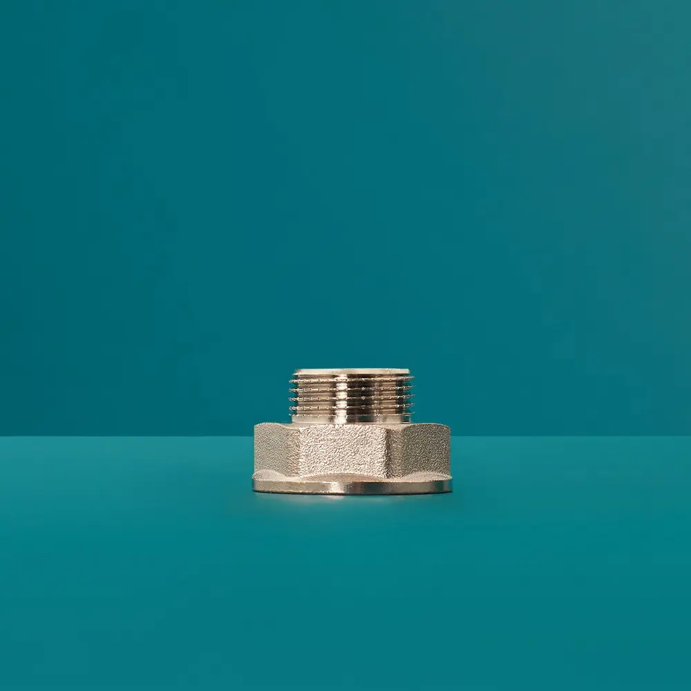 Фото Переходник Ростовская мануфактура сантехники 3/4"x1/2" ВР-НР латунь Фото Переходник Ростовская мануфактура сантехники 3/4"x1/2" ВР-НР латунь