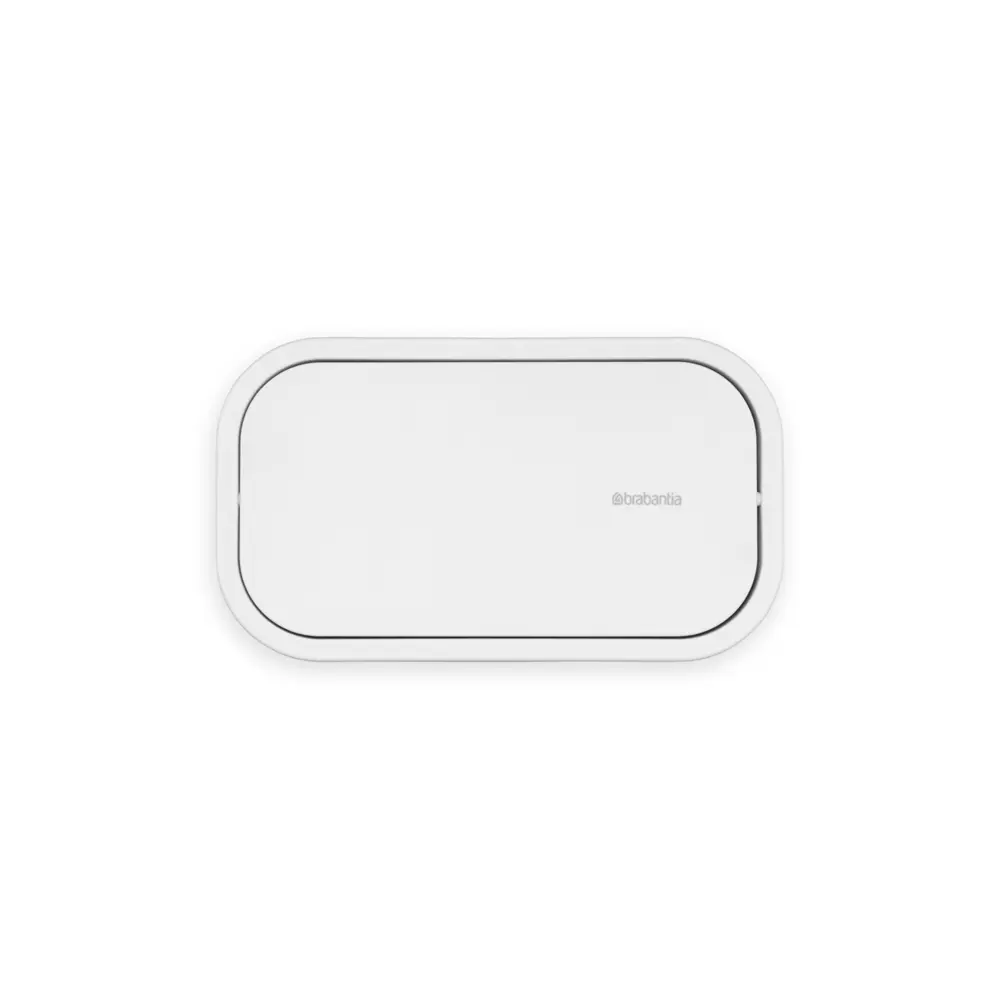 Фото 2 Контейнер для мусора для ванной 0.2 л Brabantia 303388 металл цвет белый Фото 2 Контейнер для мусора для ванной 0.2 л Brabantia 303388 металл цвет белый
