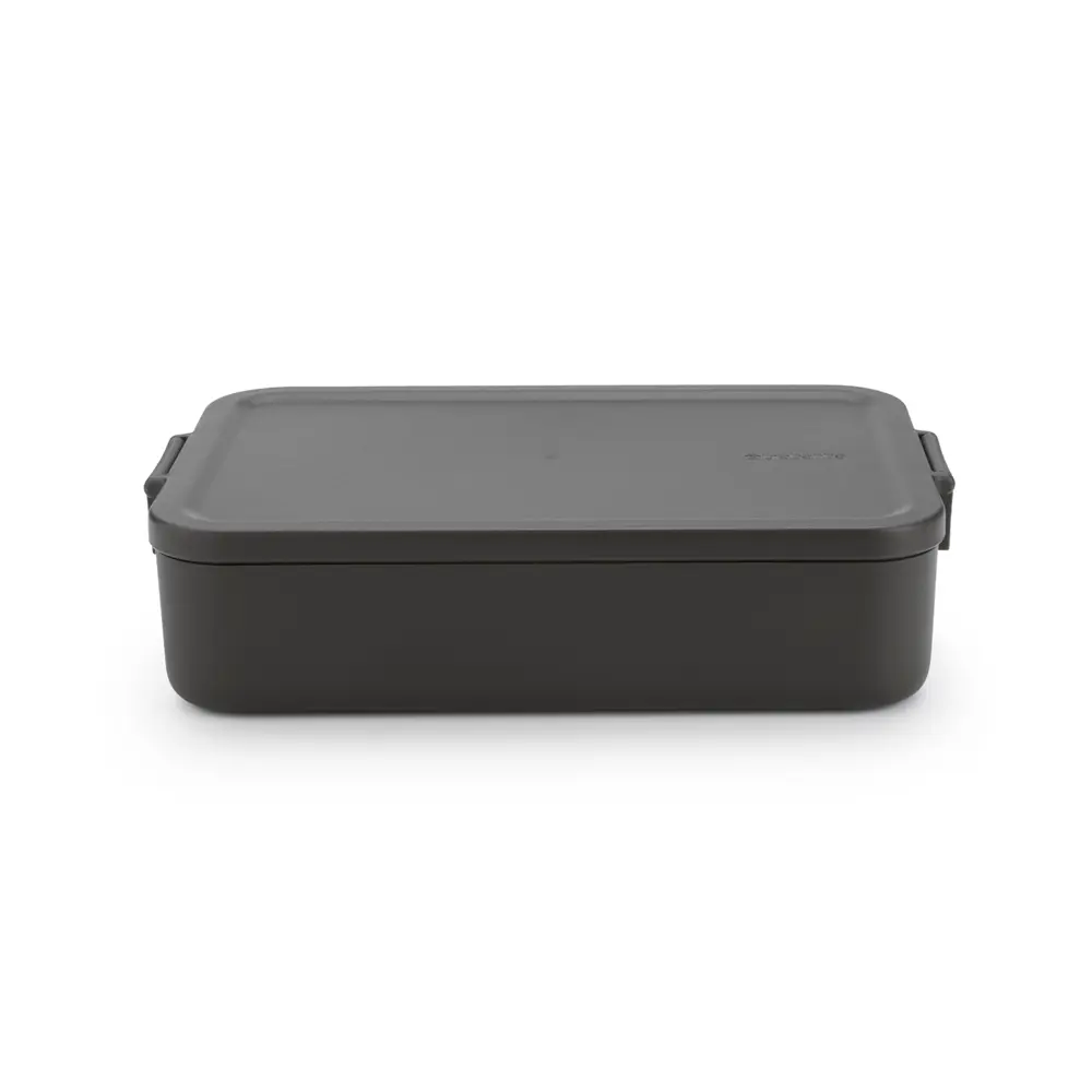 Фото Контейнер для продуктов Brabantia 2 л пластик цвет темно-серый Фото Контейнер для продуктов Brabantia 2 л пластик цвет темно-серый