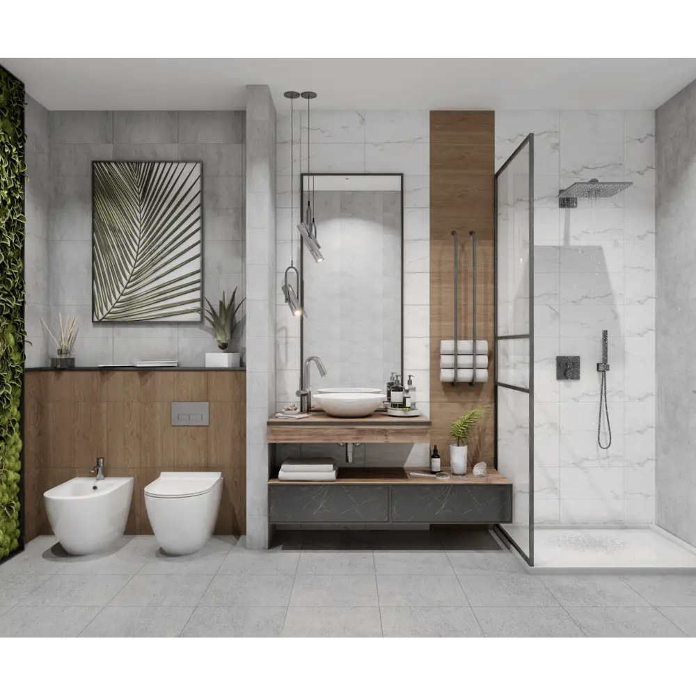 Фото 5 Настенная плитка Culto Asana Wood Кор 20x40 см 1.2 м² цвет коричневый Фото 5 Настенная плитка Culto Asana Wood Кор 20x40 см 1.2 м² цвет коричневый