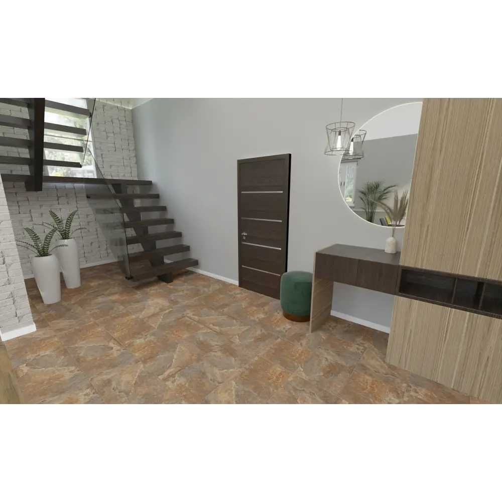 Фото Керамогранит Keramin Денвер 00122446 40x40см 1.76 м² цвет терракотовый, цена за упаковку Фото Керамогранит Keramin Денвер 00122446 40x40см 1.76 м² цвет терракотовый, цена за упаковку