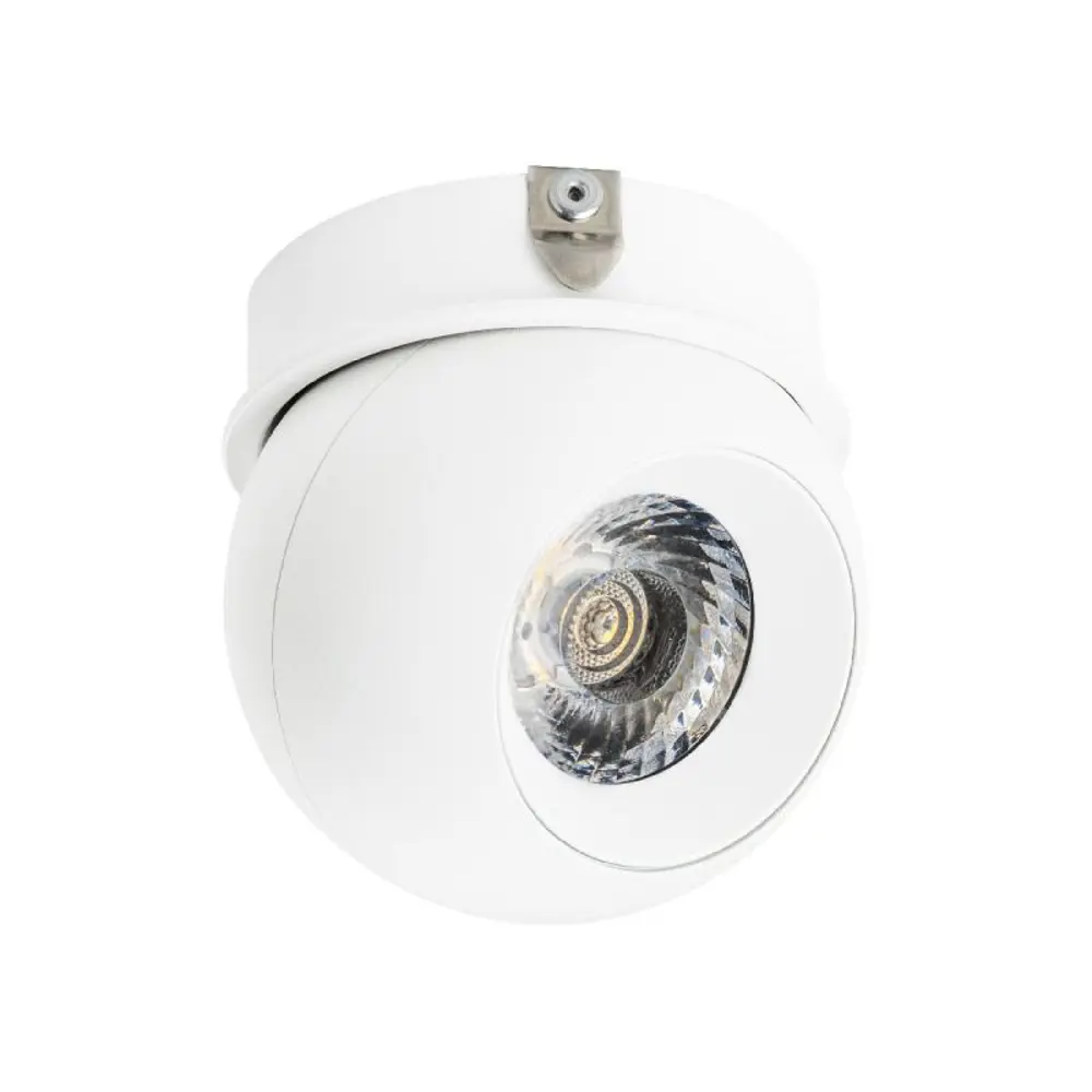 Фото Спот поворотный светодиодный Lightstar 217062 1 м² теплый белый (желтый) свет цвет белый Фото Спот поворотный светодиодный Lightstar 217062 1 м² теплый белый (желтый) свет цвет белый