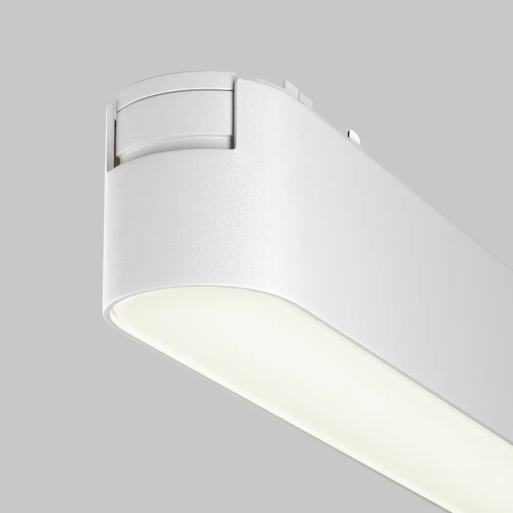 Фото 2 Трековый светильник линейный светодиодный Maytoni Tr080-1-18w4k-w 16 Вт 7 м² цвет белый Фото 2 Трековый светильник линейный светодиодный Maytoni Tr080-1-18w4k-w 16 Вт 7 м² цвет белый