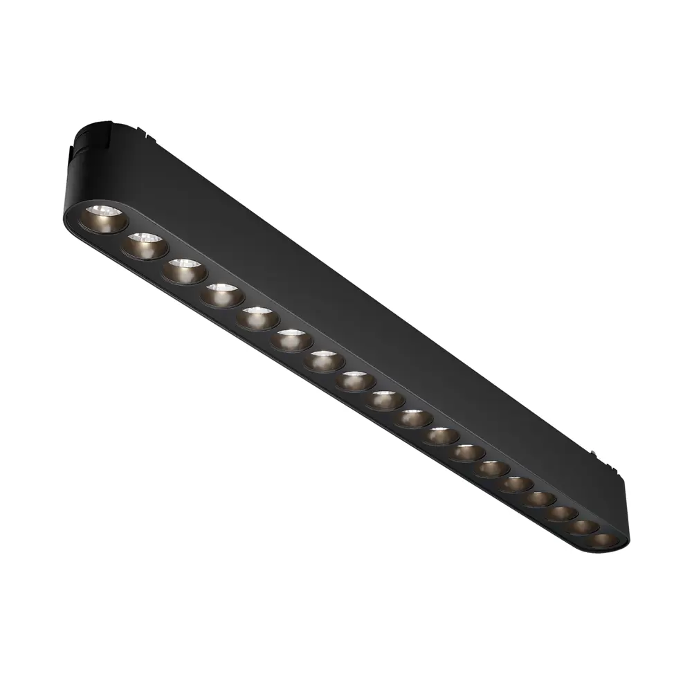 Фото Трековый светильник линейный светодиодный Maytoni Tr082-1-18w4k-m-b 16 Вт 7 м² цвет черный Фото Трековый светильник линейный светодиодный Maytoni Tr082-1-18w4k-m-b 16 Вт 7 м² цвет черный