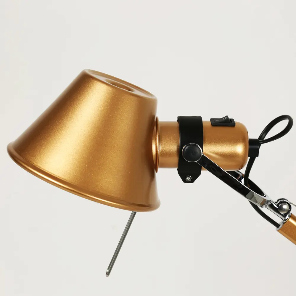 Фото 7 Рабочая лампа настольная Favourite 1626-1T цвет жёлтый/золотой Фото 7 Рабочая лампа настольная Favourite 1626-1T цвет жёлтый/золотой