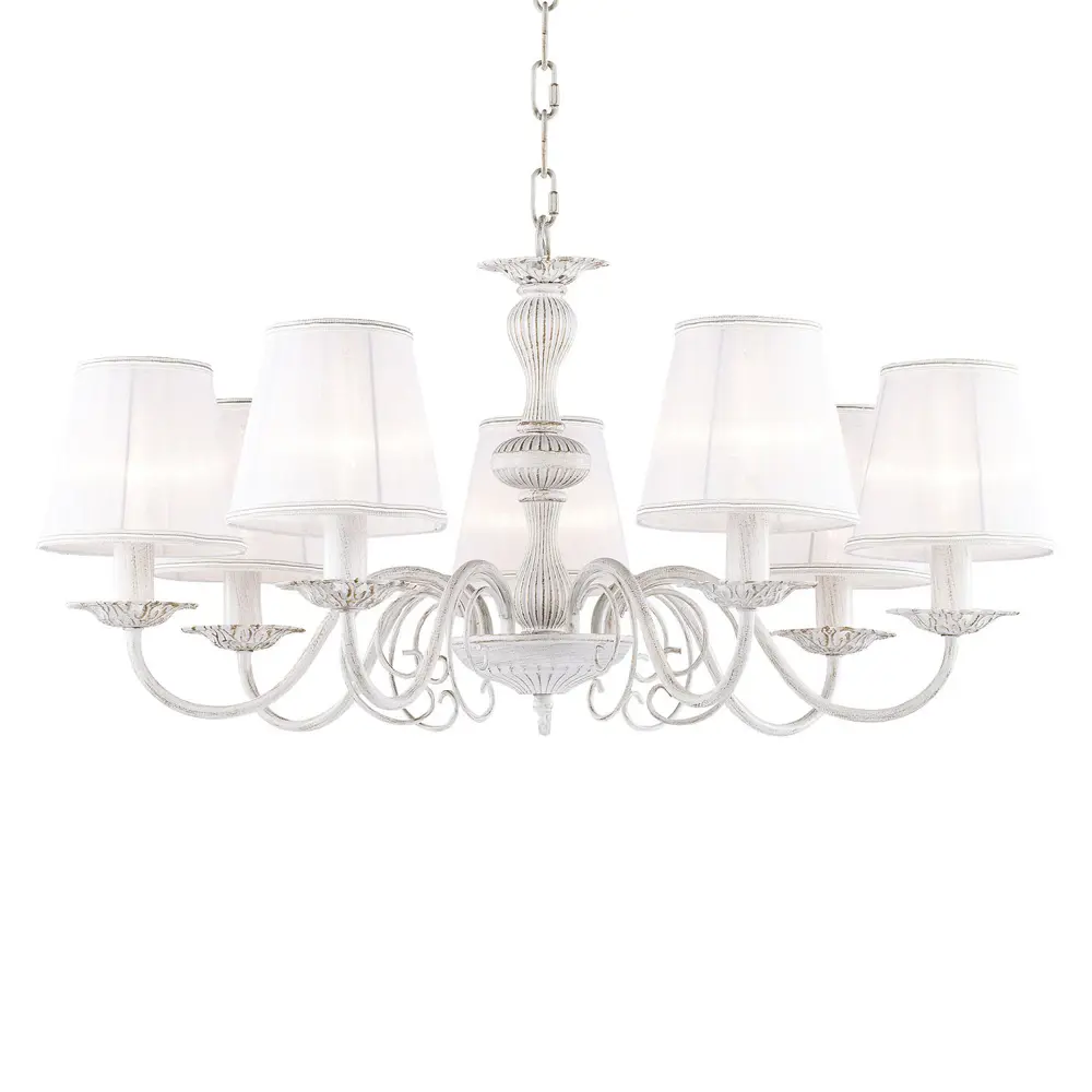 Фото Люстра подвесная Favourite Malta 1100-7P 7 ламп 14 м² цвет золотой Фото Люстра подвесная Favourite Malta 1100-7P 7 ламп 14 м² цвет золотой