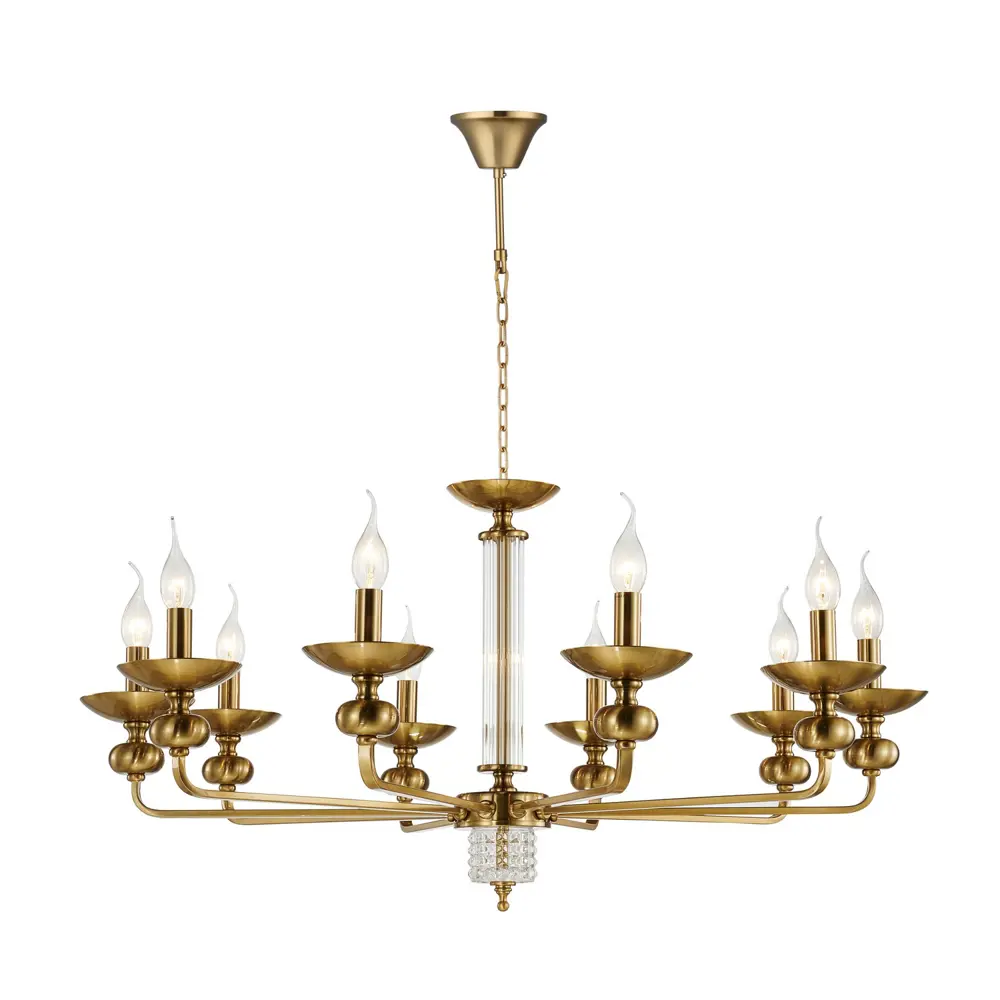 Фото Люстра подвесная светодиодная Favourite Exquisita 1464-10P 10 ламп 20 м² цвет коричневый Фото Люстра подвесная светодиодная Favourite Exquisita 1464-10P 10 ламп 20 м² цвет коричневый