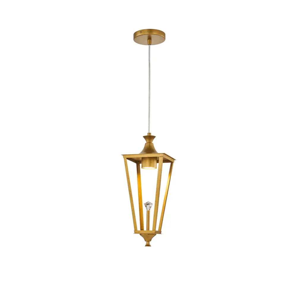 Фото Светильник подвесной светодиодный хрустальный Favourite Lampion 5978-1P 1 лампа м² цвет золотой Фото Светильник подвесной светодиодный хрустальный Favourite Lampion 5978-1P 1 лампа м² цвет золотой