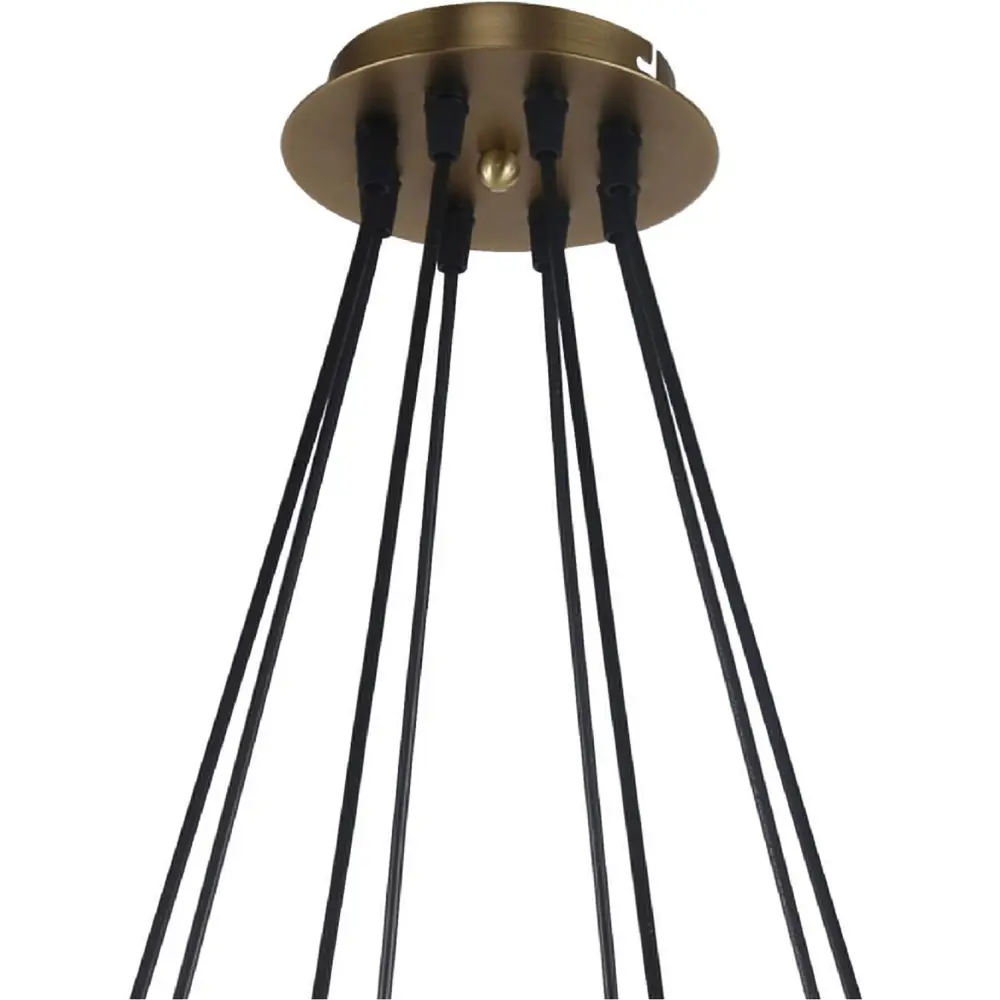 Фото 3 Люстра подвесная светодиодная Favourite Vision 1544-8P 8 ламп 16 м² цвет белый Фото 3 Люстра подвесная светодиодная Favourite Vision 1544-8P 8 ламп 16 м² цвет белый