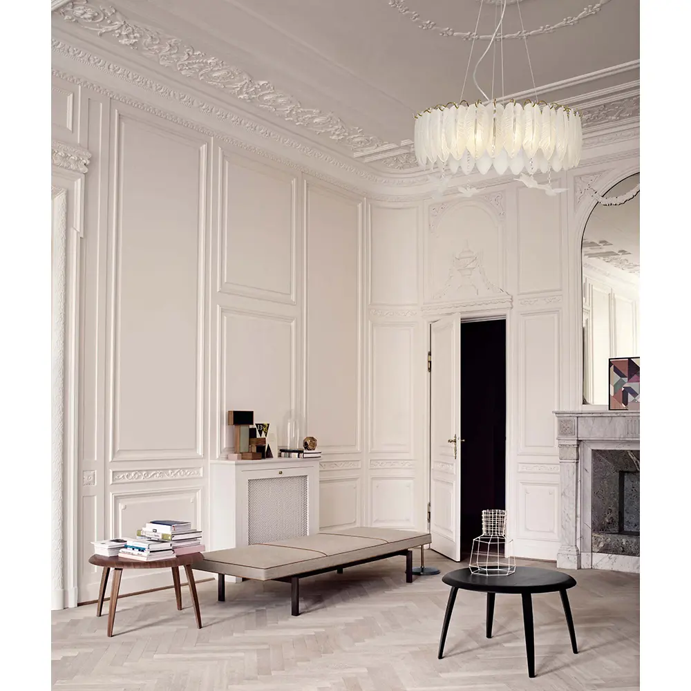 Фото 5 Люстра подвесная светодиодная Favourite Philomela 1907-8P 8 ламп 24 м² цвет коричневый Фото 5 Люстра подвесная светодиодная Favourite Philomela 1907-8P 8 ламп 24 м² цвет коричневый