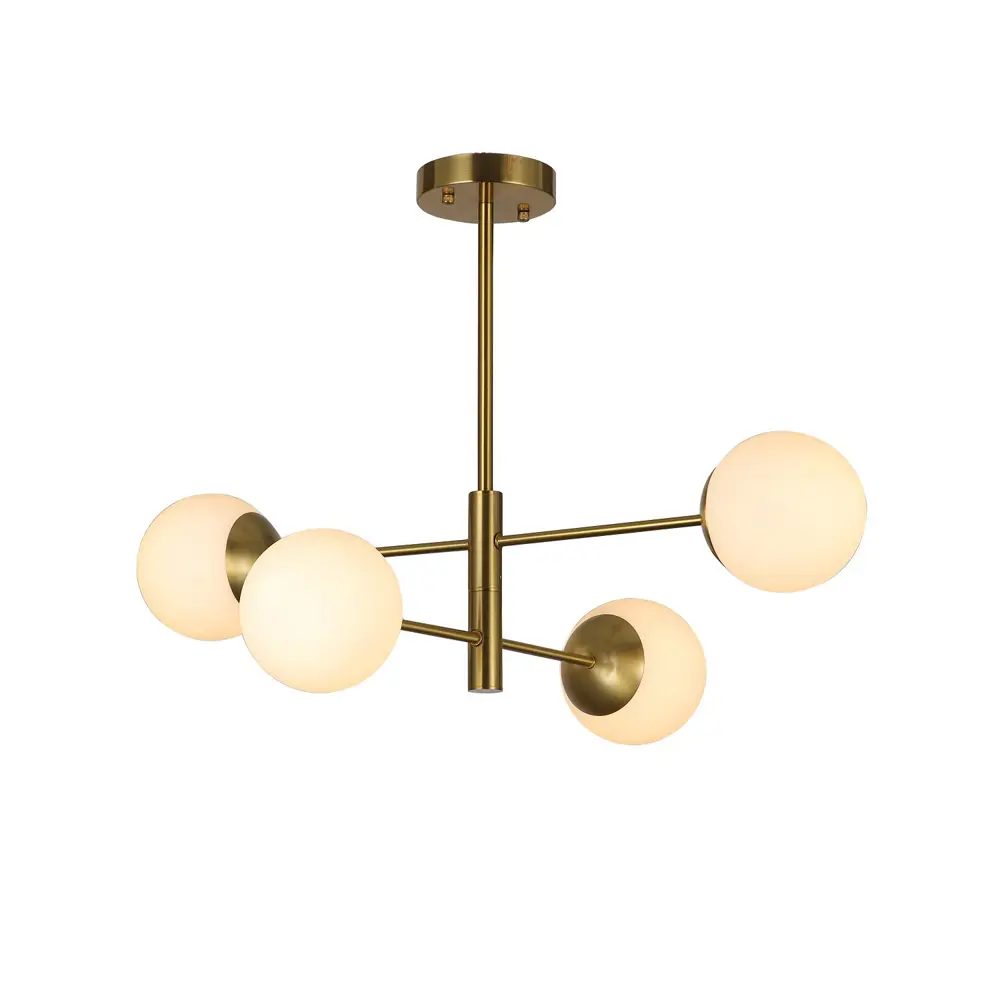 Фото Люстра подвесная светодиодная Favourite Gutta 1642-4P 4 лампы 12 м² цвет медный Фото Люстра подвесная светодиодная Favourite Gutta 1642-4P 4 лампы 12 м² цвет медный