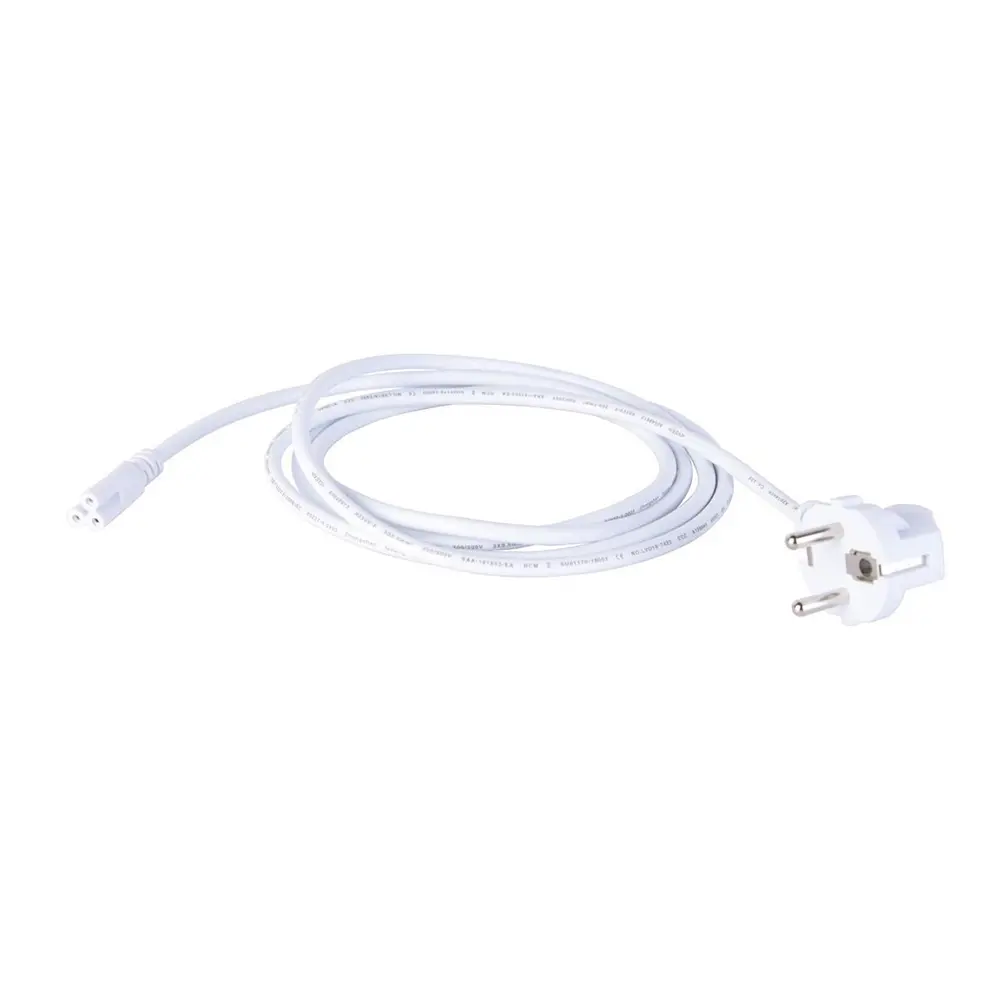 Фото 2 Сетевой шнур Favourite 1010-SW-180 цвет белый Фото 2 Сетевой шнур Favourite 1010-SW-180 цвет белый