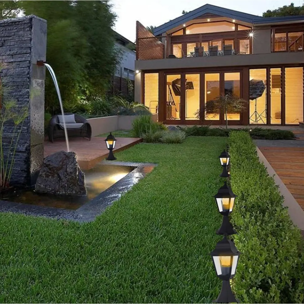 Фото 4 Столб уличный Favourite 1149-1t 60 Вт E27 IP44 цвет основания черный 40 см