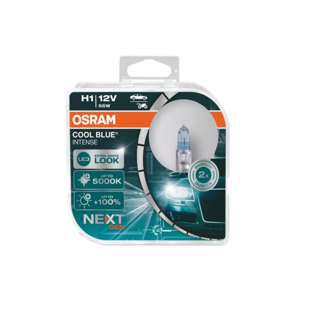 Фото Автолампа галогенный Osram 64150cbn-hcb H1 P14.5s 12 В 55 Вт 2 шт Фото Автолампа галогенный Osram 64150cbn-hcb H1 P14.5s 12 В 55 Вт 2 шт