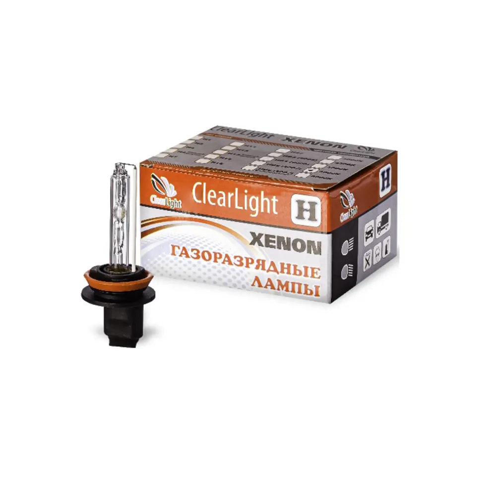 Фото 2 Автолампа ксеноновая Clearlight Ldl 00h 343-0ll 12 В 35 Вт 2 шт Фото 2 Автолампа ксеноновая Clearlight Ldl 00h 343-0ll 12 В 35 Вт 2 шт