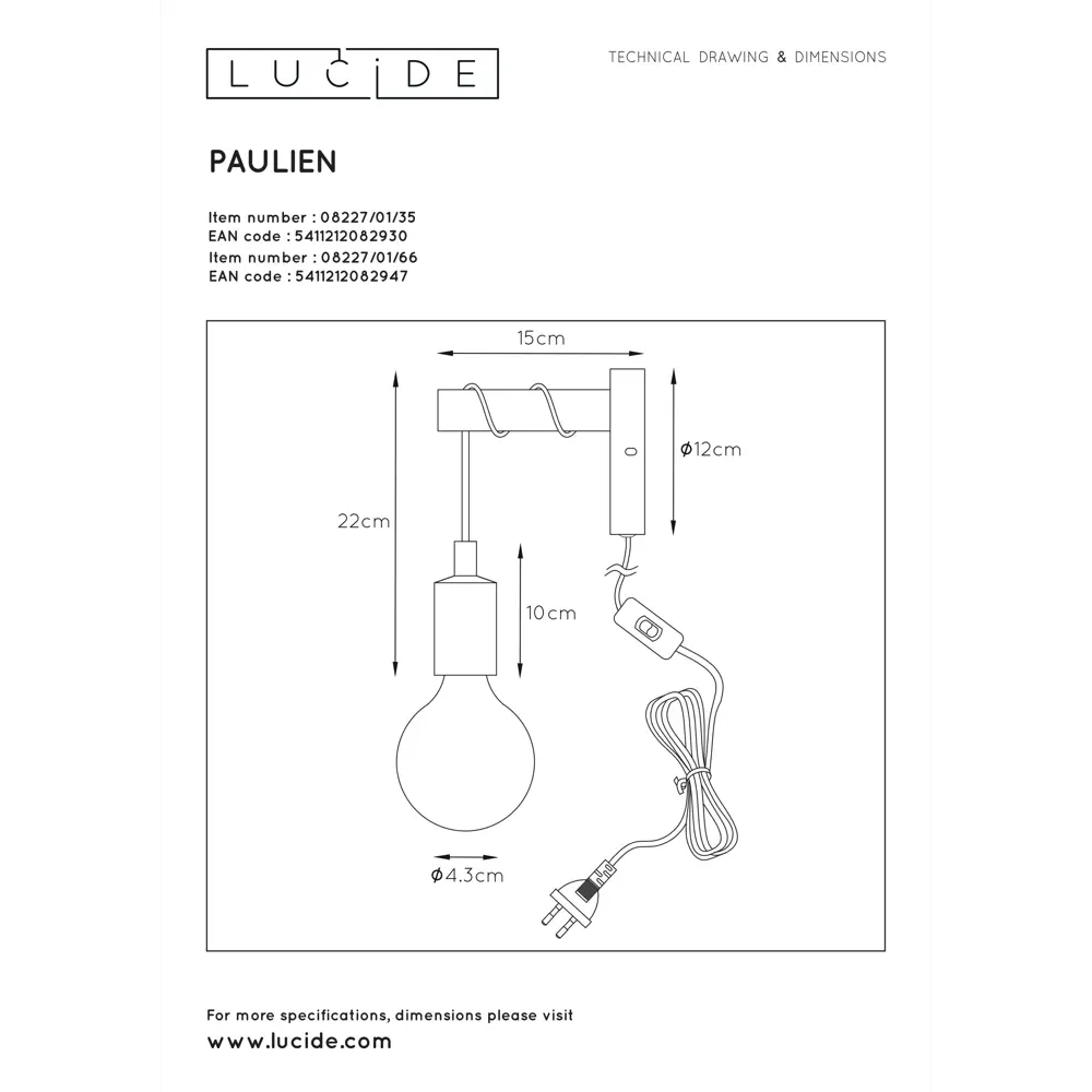 Фото 4 Настенный светильник Lucide 08227_01_66 цвет лиловый Фото 4 Настенный светильник Lucide 08227_01_66 цвет лиловый