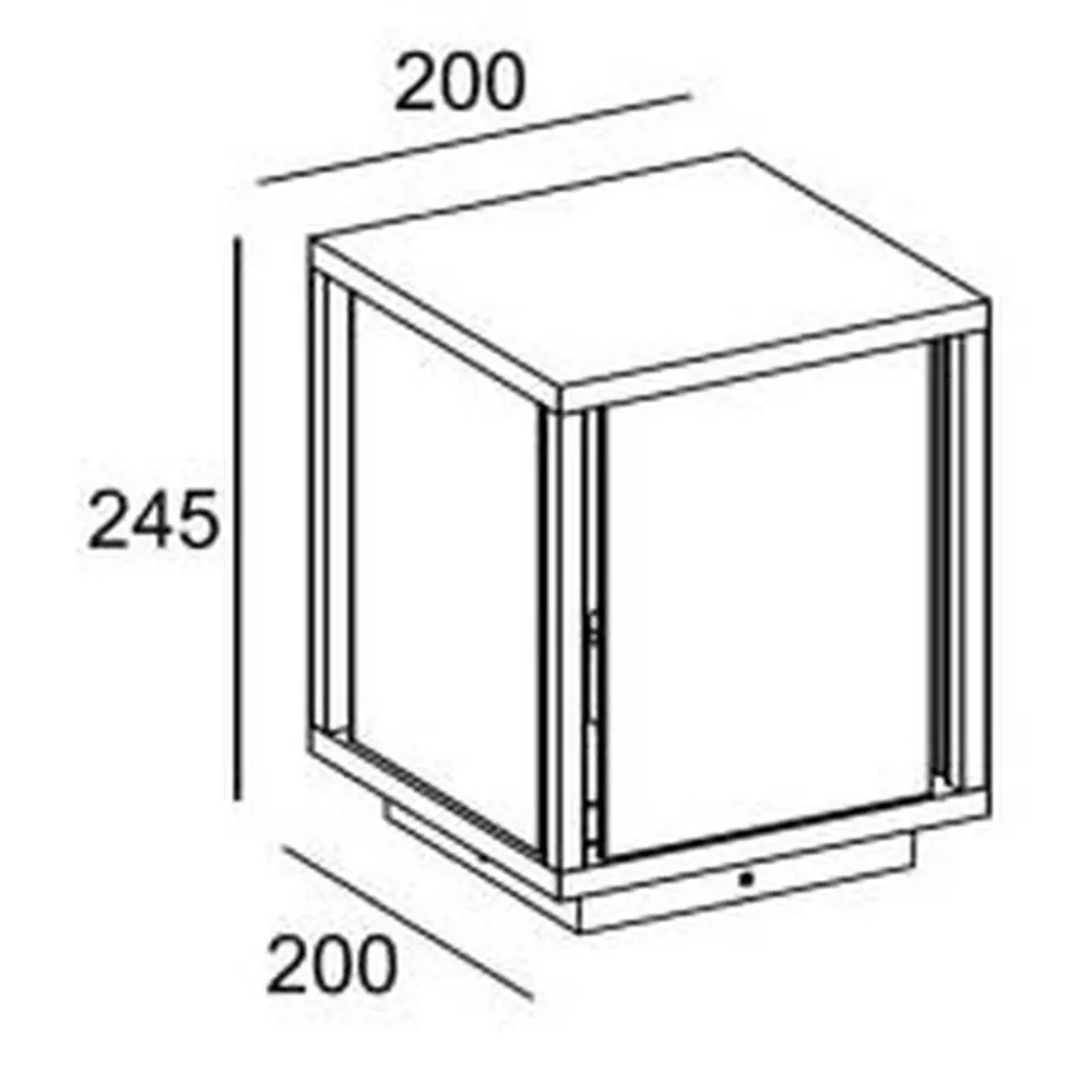 Фото 2 Светильник уличный напольный Lucide 27883_25_30 15 Вт E27 IP54 цвет основания черный