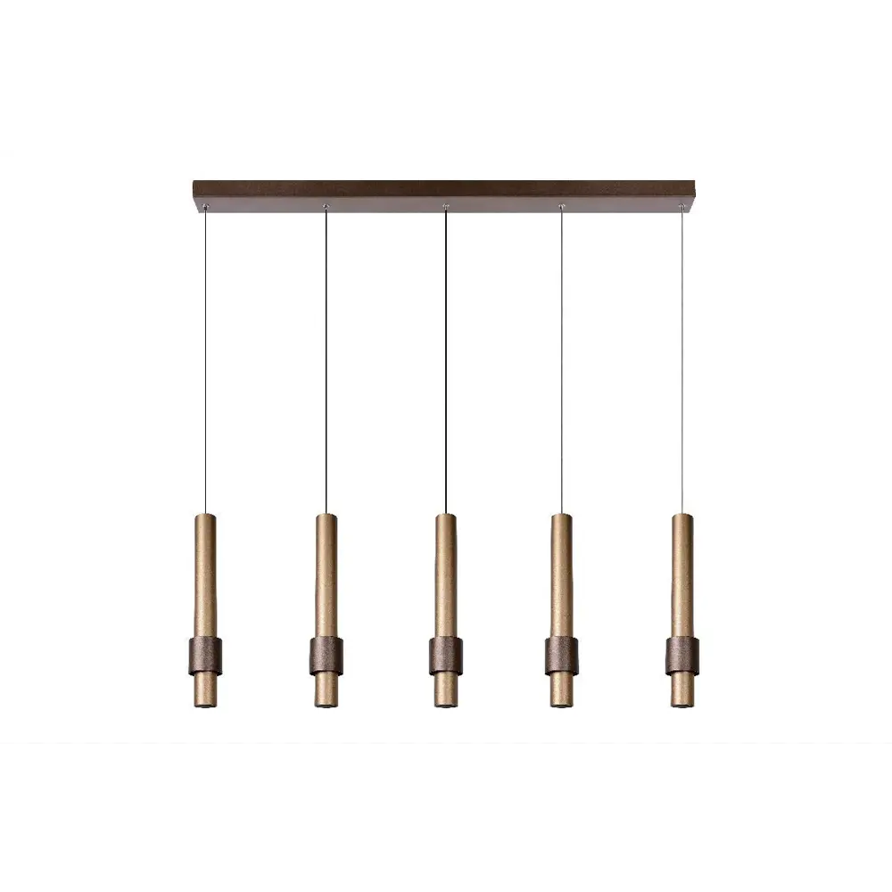 Фото 2 Светильник подвесной светодиодный Lucide 24400_30_96 2.083 м² теплый белый (желтый) свет цвет коричневый Фото 2 Светильник подвесной светодиодный Lucide 24400_30_96 2.083 м² теплый белый (желтый) свет цвет коричневый