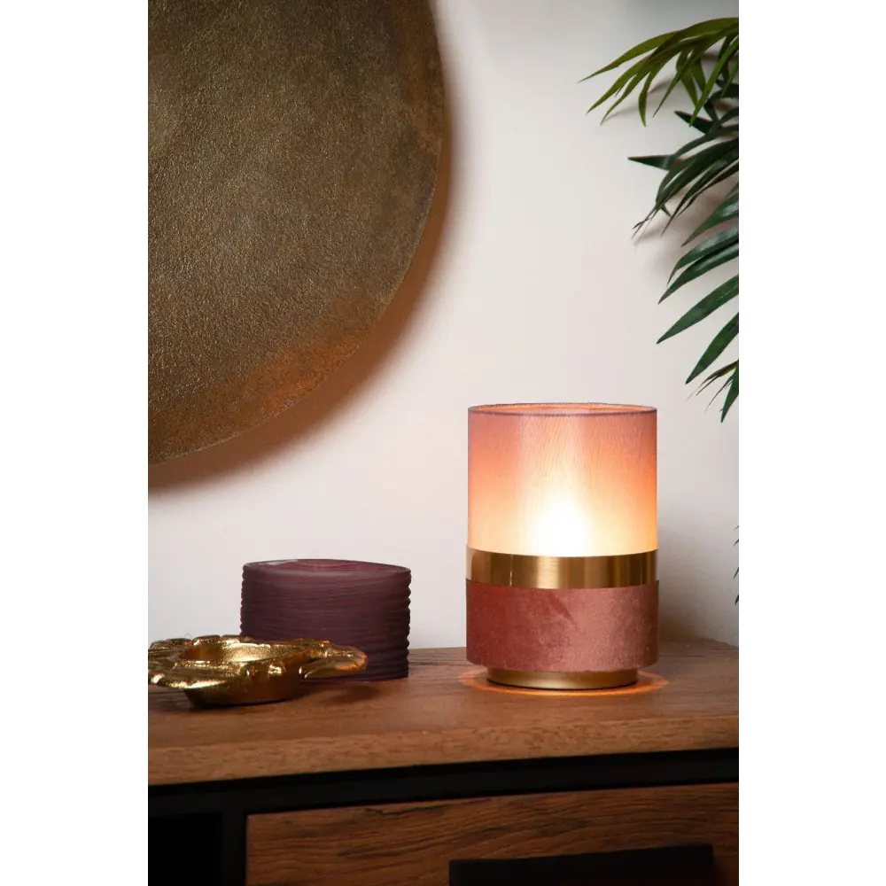 Фото 4 Настольная лампа Lucide Extravaganza Tusse 10508_01_66 цвет жёлтый/золотой Фото 4 Настольная лампа Lucide Extravaganza Tusse 10508_01_66 цвет жёлтый/золотой