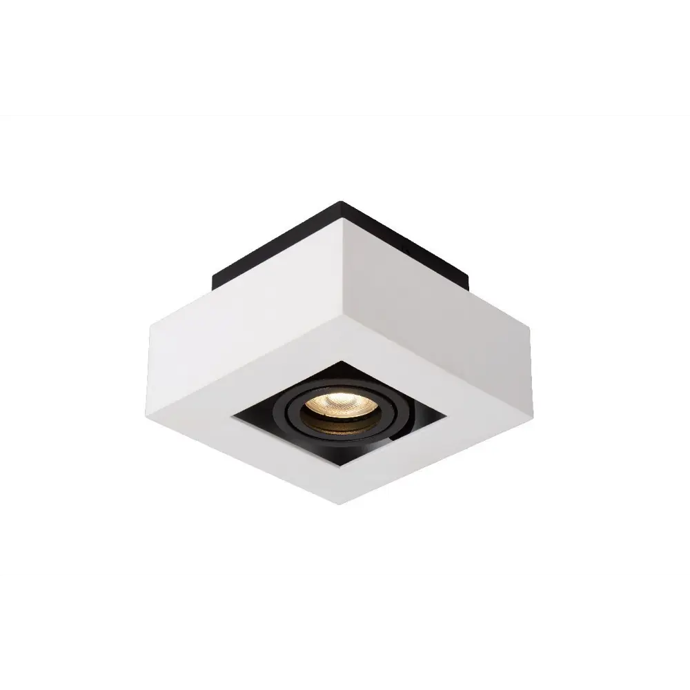 Фото Светильник точечный накладной Lucide 09119_06_31 1 м² цвет черный Фото Светильник точечный накладной Lucide 09119_06_31 1 м² цвет черный