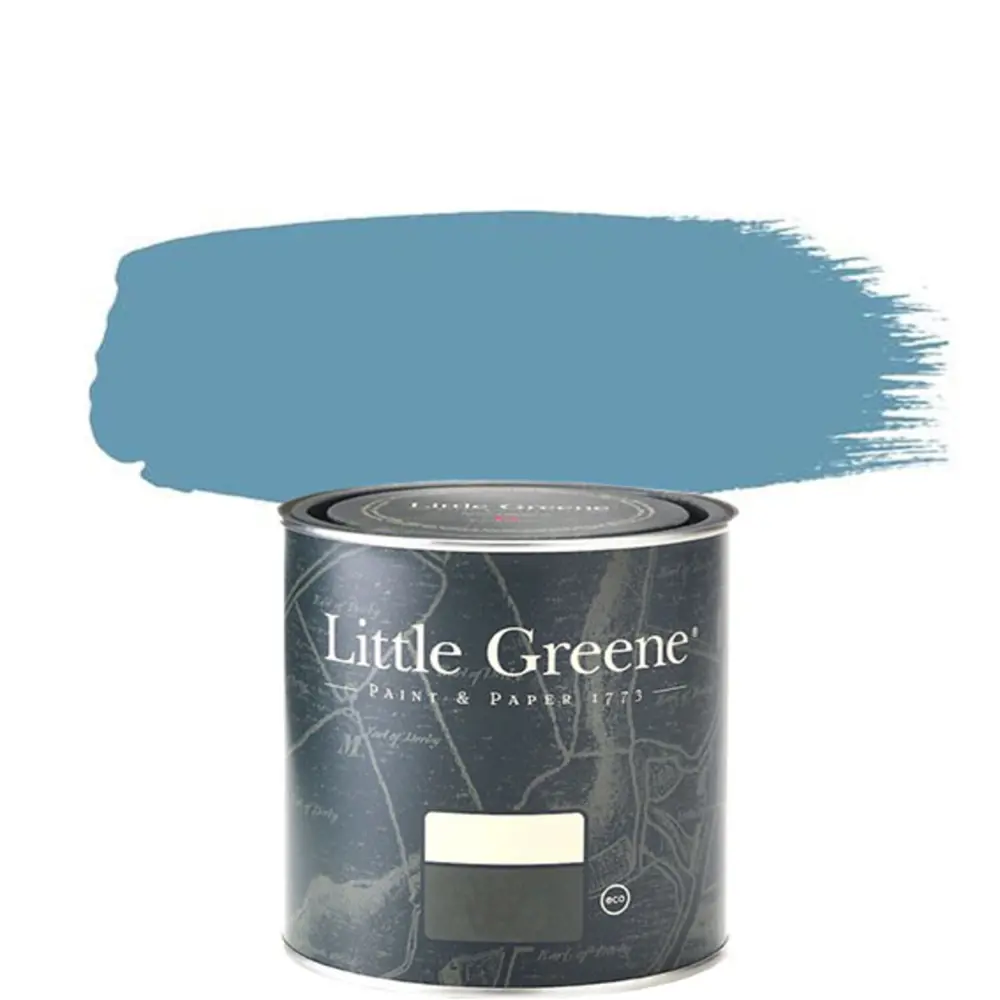 Фото Краска Little Greene Intelligent Matt Emulsion база M цвет Blue Verditer 1л Фото Краска Little Greene Intelligent Matt Emulsion база M цвет Blue Verditer 1л