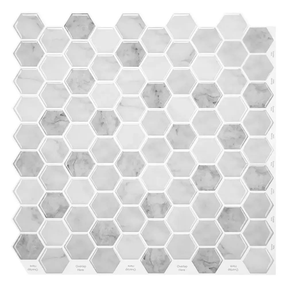 Фото 6 Комплект панелей ПВХ Lako decor Белая мозаика 1 300х300мм 0.54м² 5шт Фото 6 Комплект панелей ПВХ Lako decor Белая мозаика 1 300х300мм 0.54м² 5шт